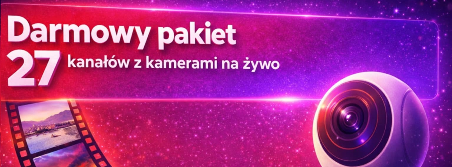 27 kanałów z kamerkami na żywo